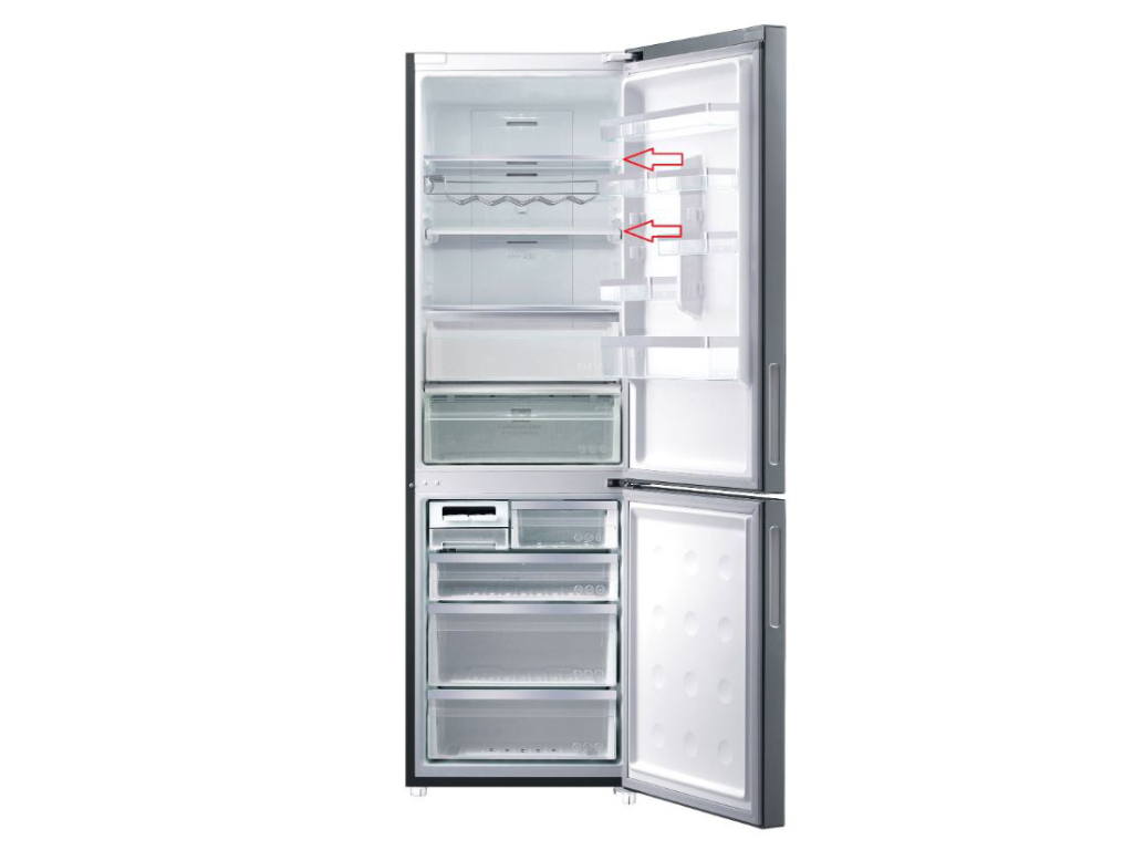 Skleněná police do lednice DA97-11387C SAMSUNG, originál