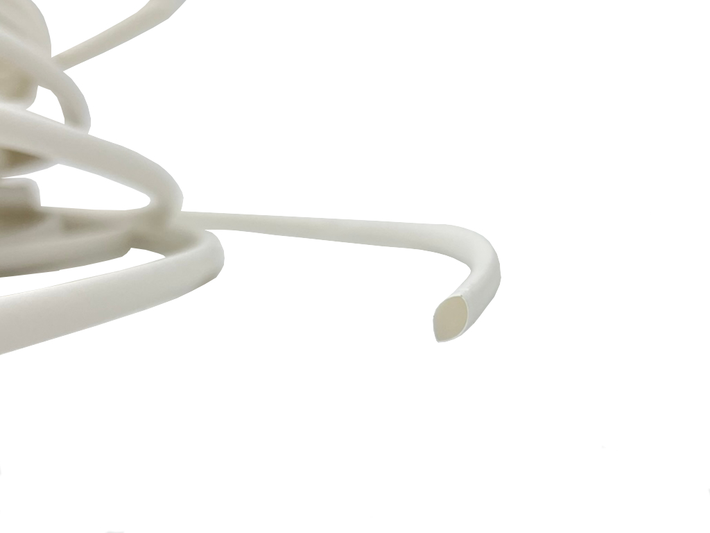 Smršťovací bužírka bílá 4/2 mm