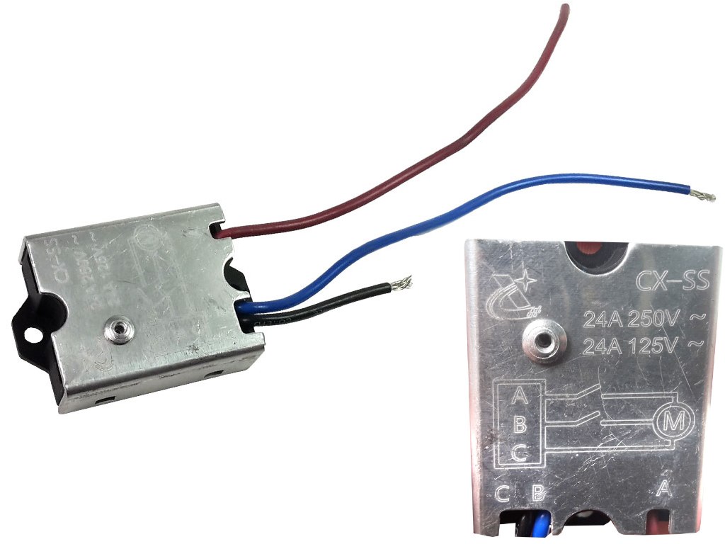 Soft start, plynulý rozběh motoru ručního nářadí, vysavače CX-SS, XS-16, RT230-12A 