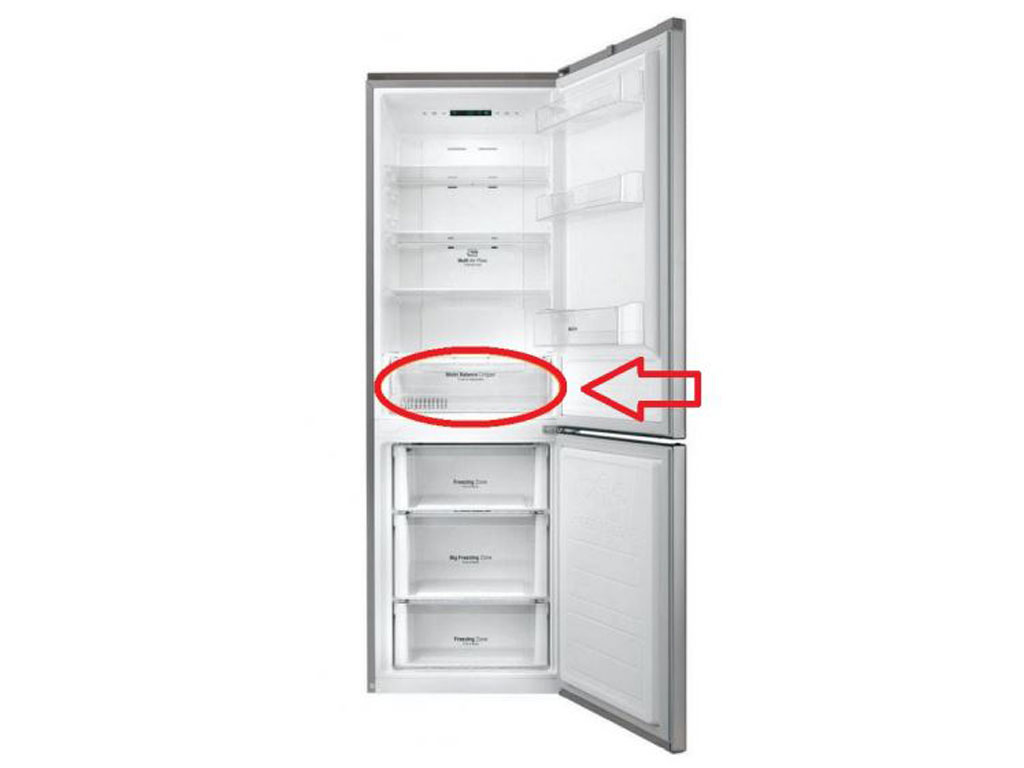 Šuplík lednice na zeleninu MJS63911703 LG - druhá jakost