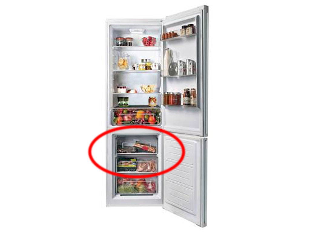 Šuplík mrazáku chladničky, prostřední 49022330 CANDY / HOOVER