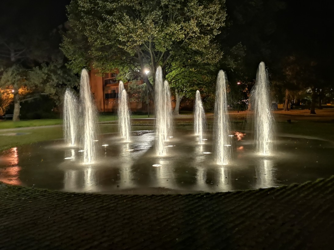 Světlo LED RISE nerez 9*3W, WW teplá bílá 3000 K, v kastlíku; 30degree, 24V DC