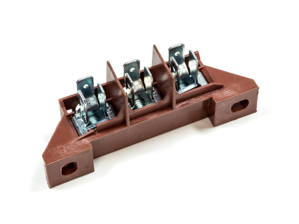 Svorkovnice připojení vodičů 3 pólová na sporáky univerzální