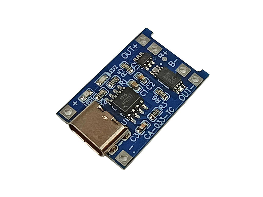 TP4056 / 4056ES modul nabíjení Liion - varianta C s vybíjecí ochranou, konektor USB-C