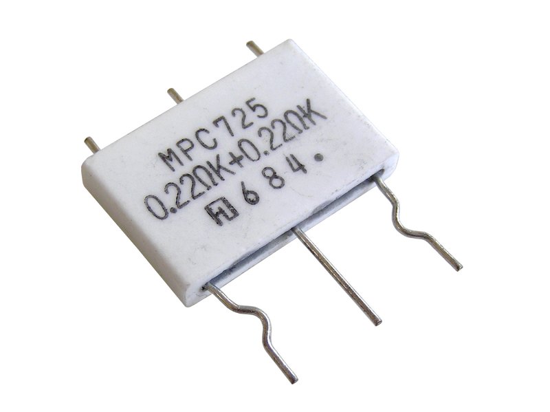 TR5 2x0R22 / 5W axiální   MPC725 / ACN1075