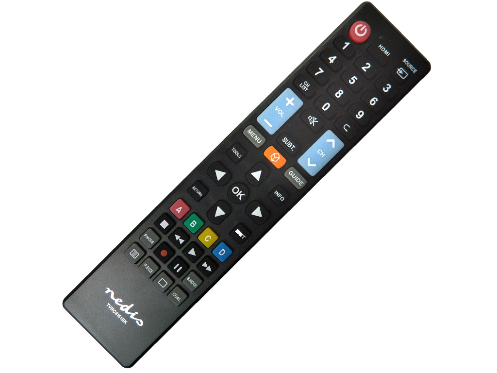TVRC4151BK Dálkový ovladač 5V1 univerzální 