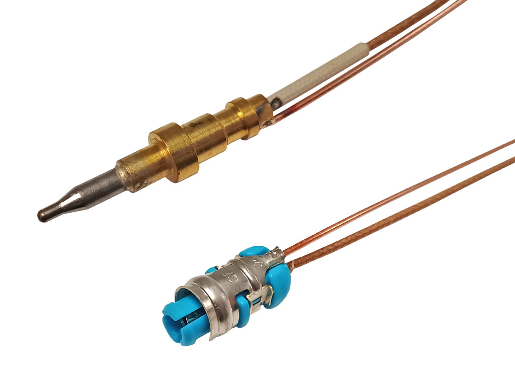 Termočlánek, termo-spínač plynové varné desky Whirlpool/Indesit 481010565791, C00311038 - 520mm