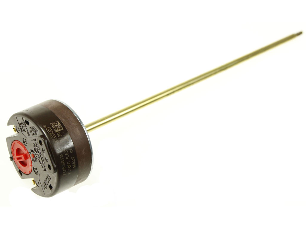 Termostat do bojleru 74°C, s tepelnou pojistkou 92°C, RECO 7492RTDL