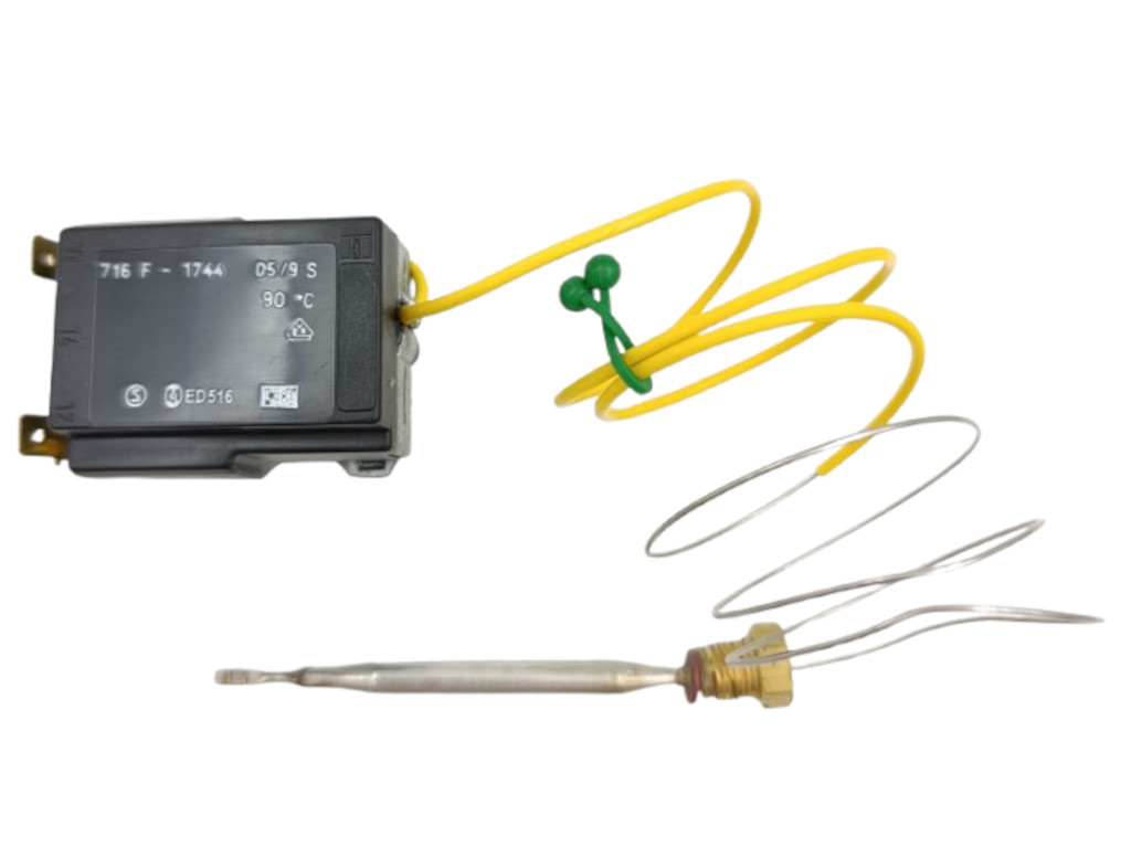 Termostat kapilárový Emerson 716 F - 1744 90°C ED516, 2 vývodový 