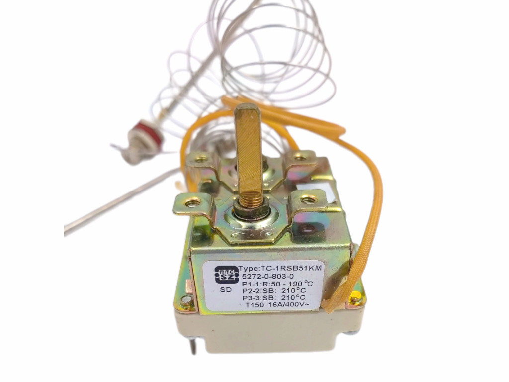 Termostat s pojistkou, 50-190°C/210°C, TC-1RSB51KM 527208030, fritéza