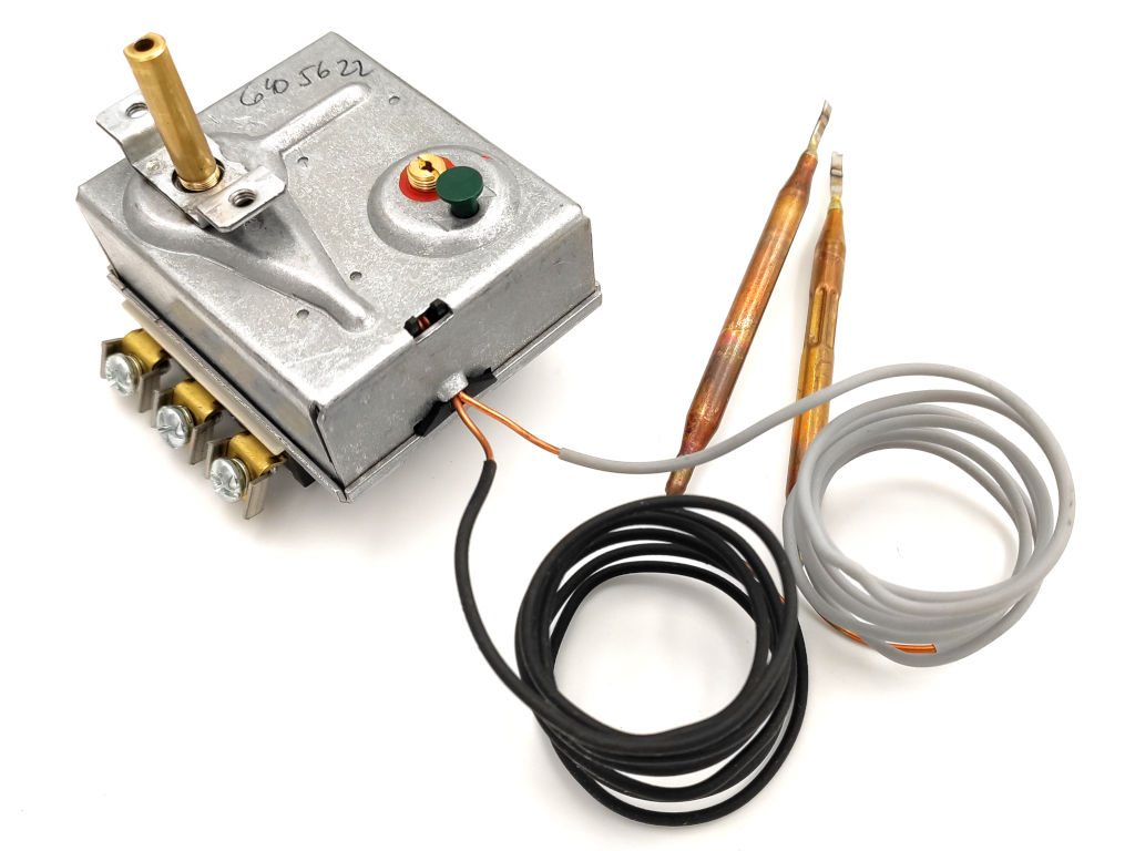 Termostat s pojistkou do bojleru Dražice, RAC4065 400V