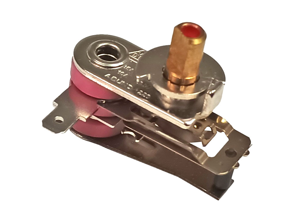 Termostat žerhličky 250V AC / 10A, SS-183411