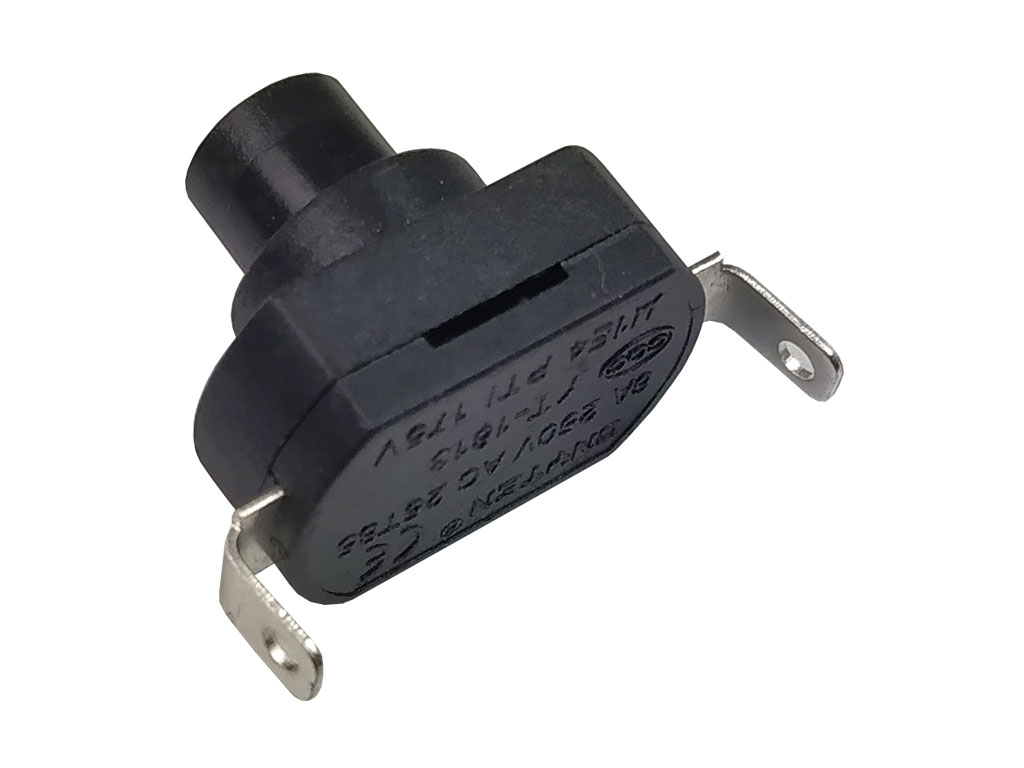 Tlačítko s aretací, izostat / mikro spínač / vypínač KAN-9 výška 16 mm 