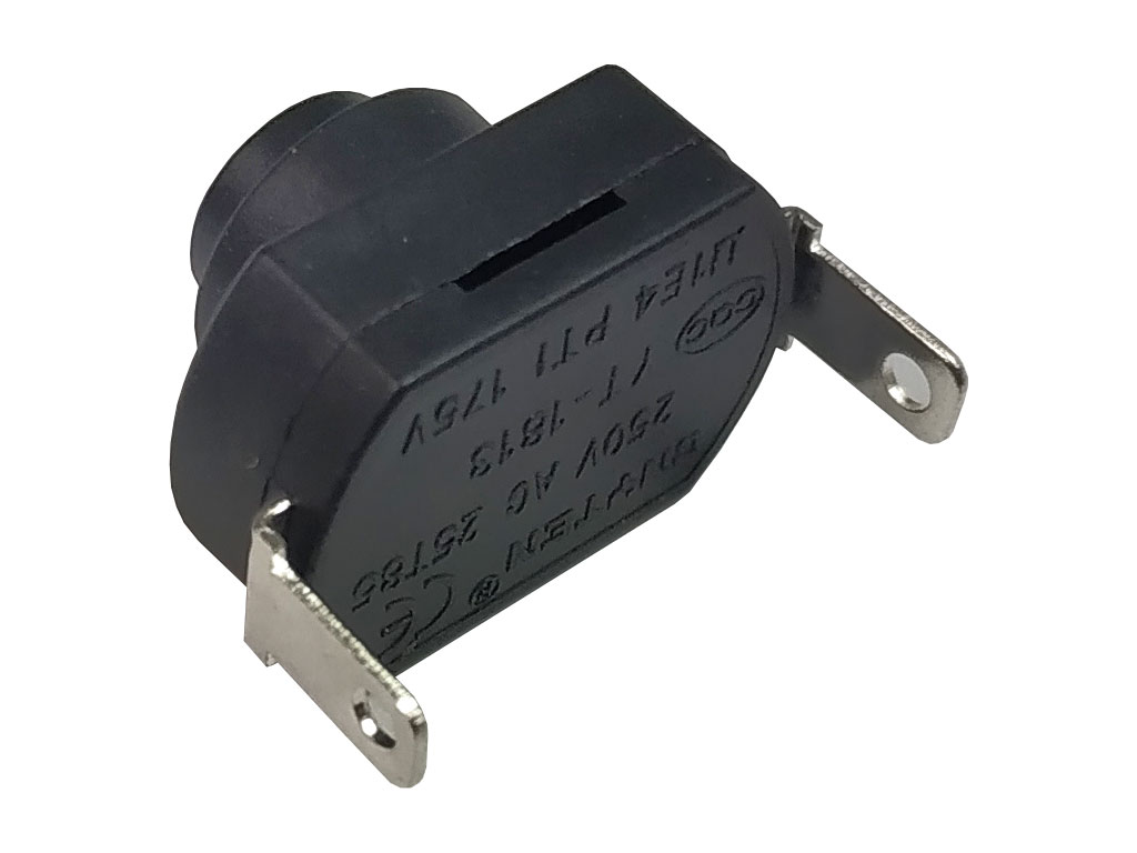 Tlačítko s aretací, izostat / mikro spínač / vypínač tlačítkový KAN-9 výška 12.5 mm 