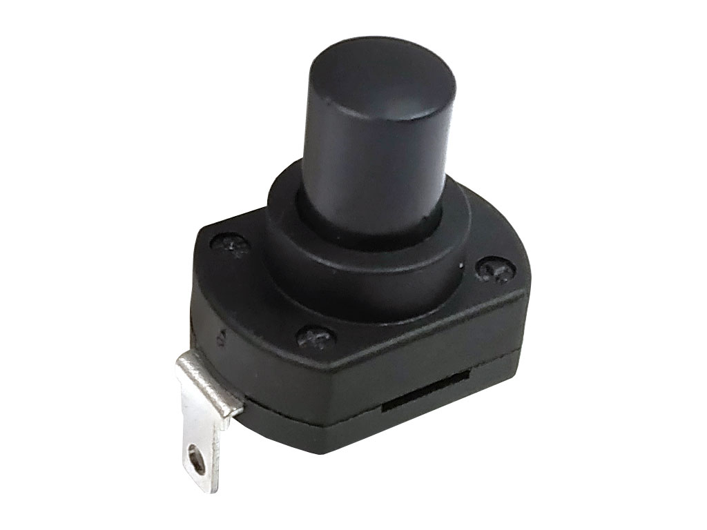 Tlačítko s aretací, izostat / mikro spínač / vypínač tlačítkový KAN-9 výška 18.5 mm 