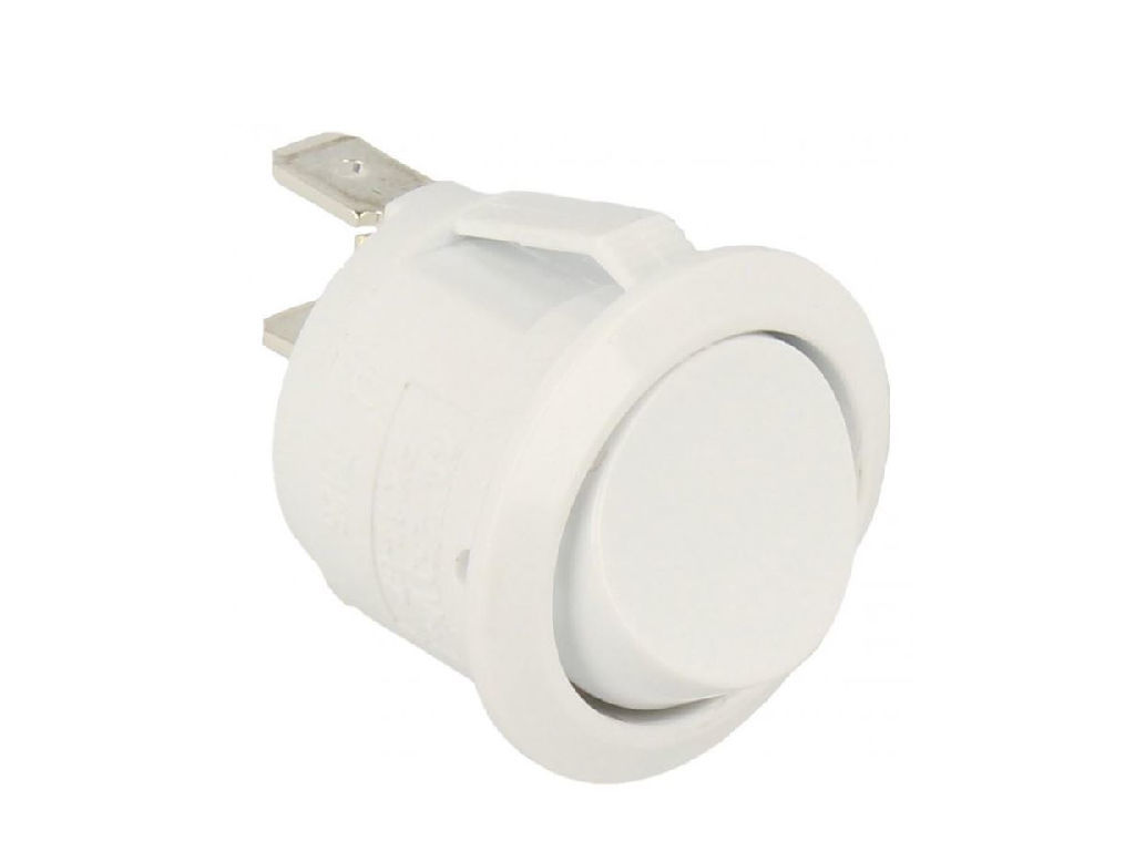 Tlačítko zapalování bílé kulaté, sporák Mora / Gorenje 50033 