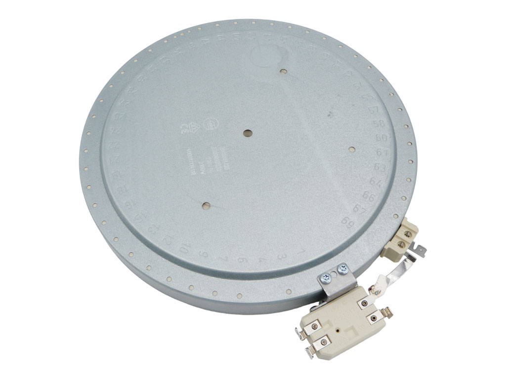 Topné hnízdo, plotna keramická 2100W 210mm regulátor, ukazatel zbytkového tepla