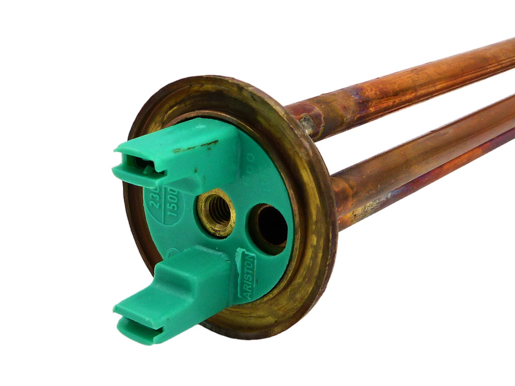 Topné těleso 1500W bojler Ariston 816712, zahnuté   