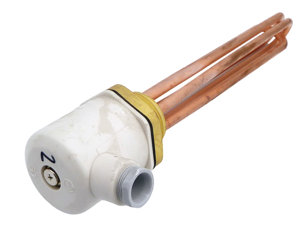 Topné těleso 2,0 KW 230/400 V měď (klíč 65)