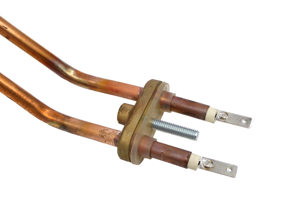 Topné těleso 2 KW Tatramat ležatý l=700mm, do bojleru 2000 W