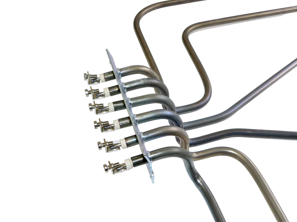 Topné těleso 3x670W ALBA dolní, nerezová ocel