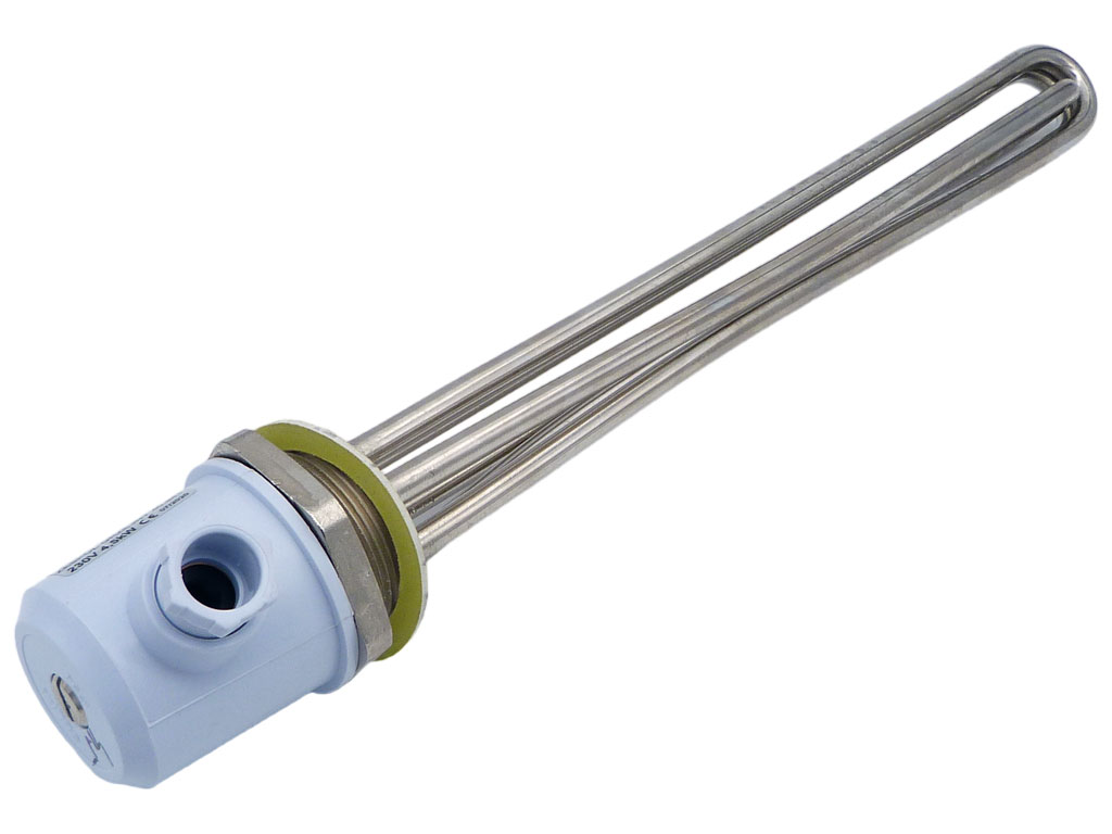 Topné těleso 4,5 KW 230/400 V chrom (klíč 60) + těsnění