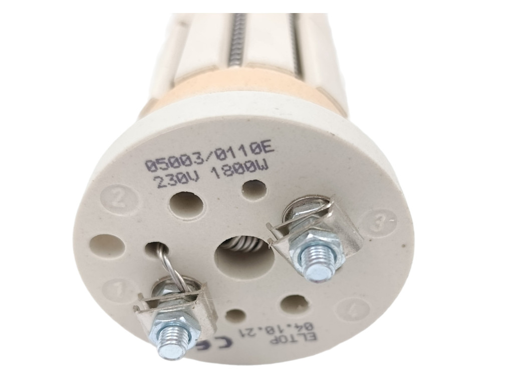 Topné těleso keramické 1800 W, 5 článků, 330 mm, ohřívač vody DZD Dražice