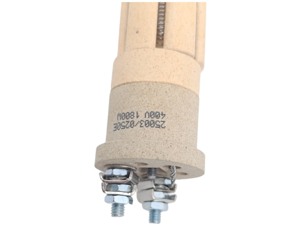 Topné těleso keramické 1800W/380V d=25/l=545mm