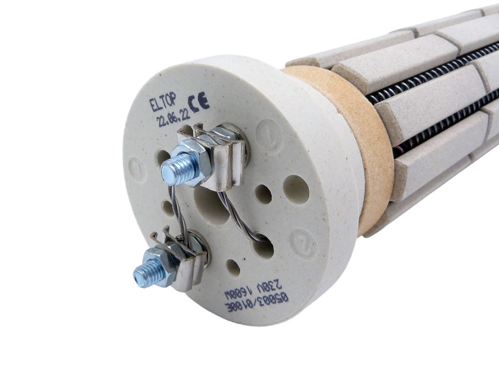 Topné těleso keramické 2000W 5čl.33cm