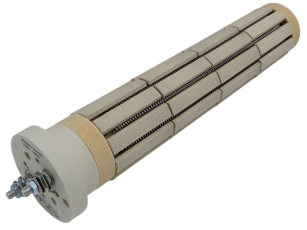 Topné těleso keramické 500 W 230 V, 4 články, l = 240 mm