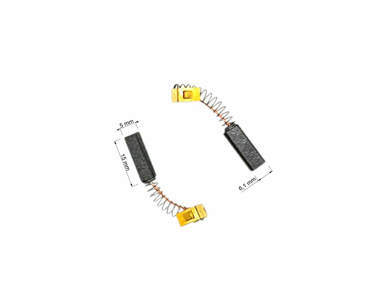Uhlíky Eta 2ks, 5 x 6.1 x 15 mm, mixér Eta 0042, Eta 1045, Eta 0046