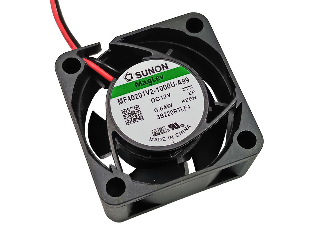 Ventilátor 40x40x20mm  12V / 50mA  Sunon MF40201V2-1000U-A99