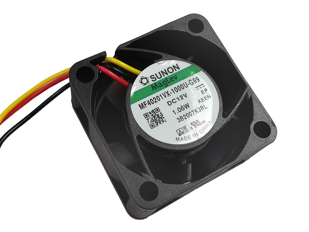 Ventilátor 40x40x20mm  12V / 80mA  Sunon MagLev MF40201VX-1000U-G99