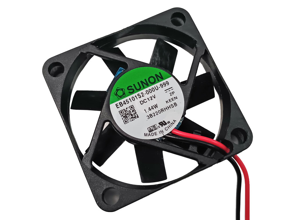 Ventilátor 45x45x10mm  12V / 120mA  Sunon d