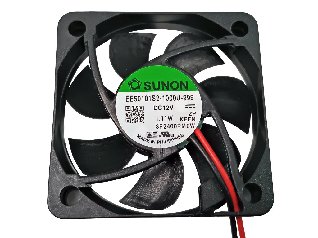 Ventilátor 50x50x10mm  12V / 120mA  Sunon EB50101S2-000U-999