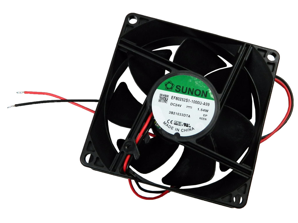 Ventilátor 80x80x25mm  24V / 55mA  Sunon EE80252S1-000U-A99