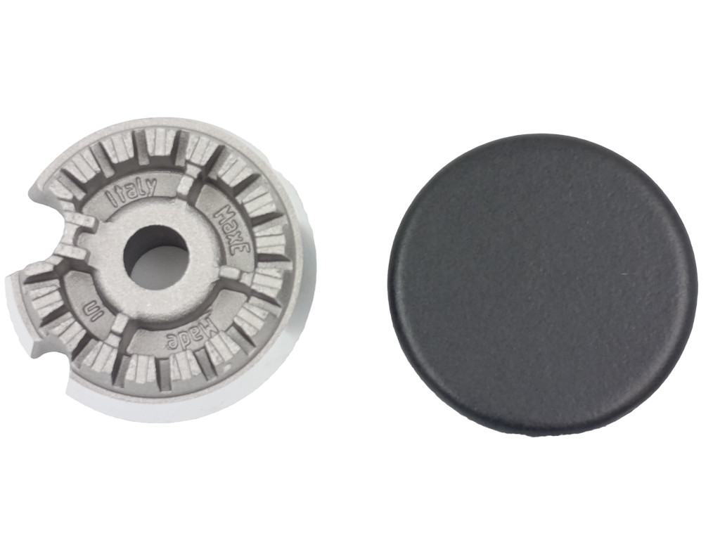 Víko hořáku malé + korunka, varná deska Mora 4234.0002