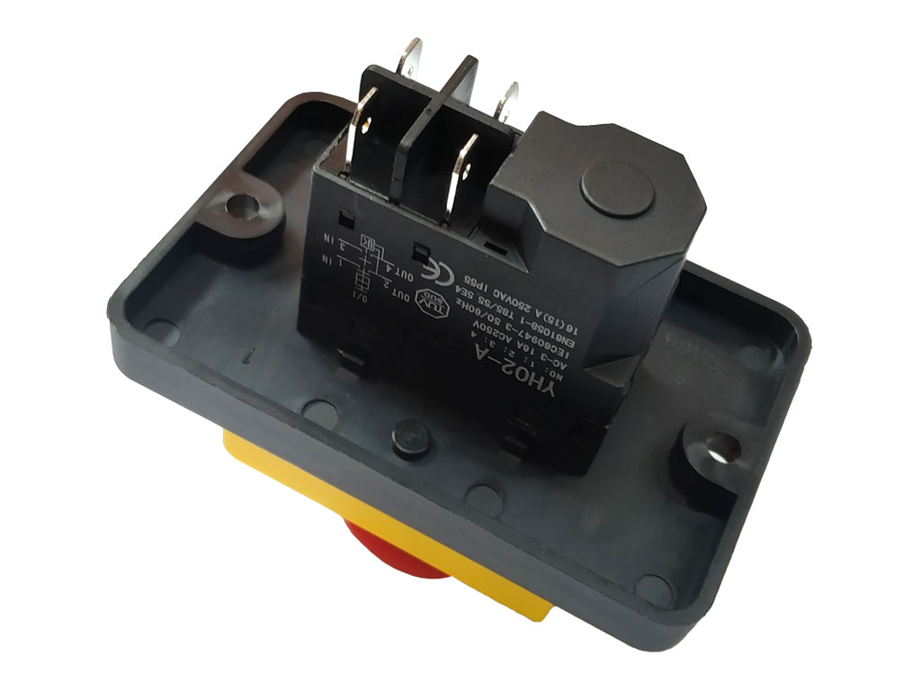 Vypínač, elektromagnetický spínač elektrického nářadí CK5 / DKLD DZ-6-2 / KJD12 / YH02-A 