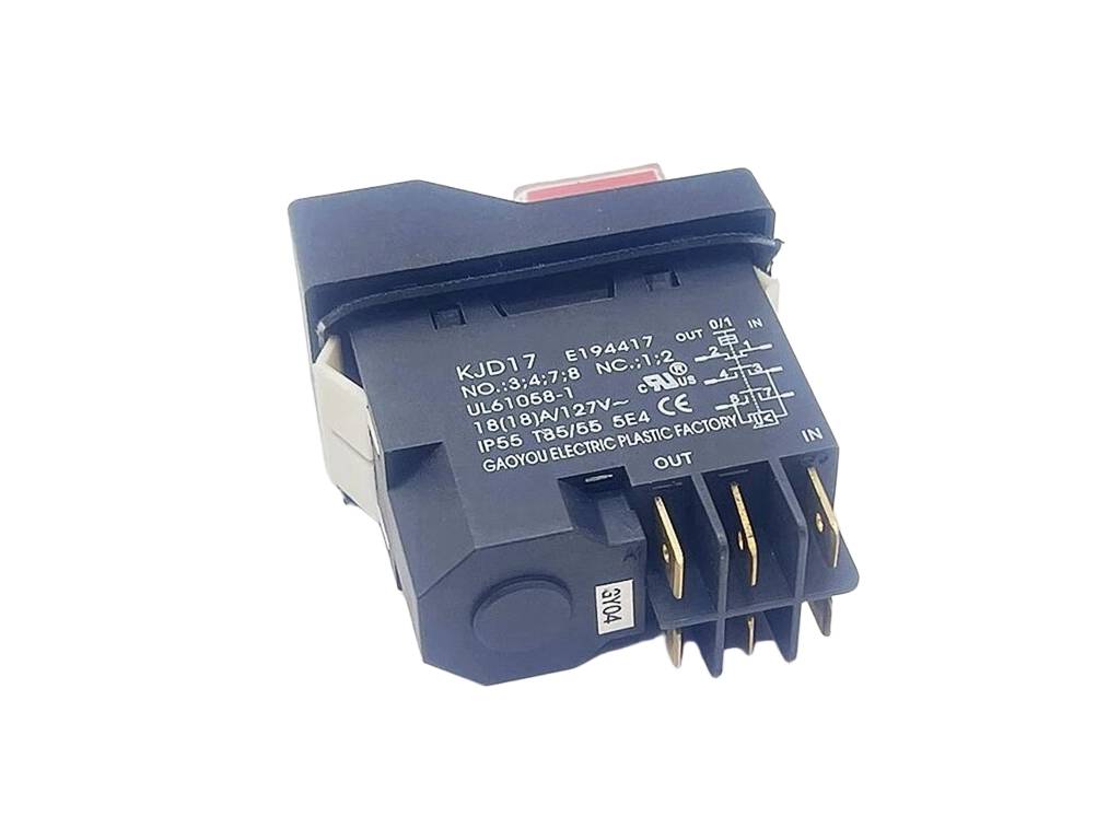 Vypínač, elektromagnetický spínač elektrického nářadí KJD17B 1-2 / SSTM-03