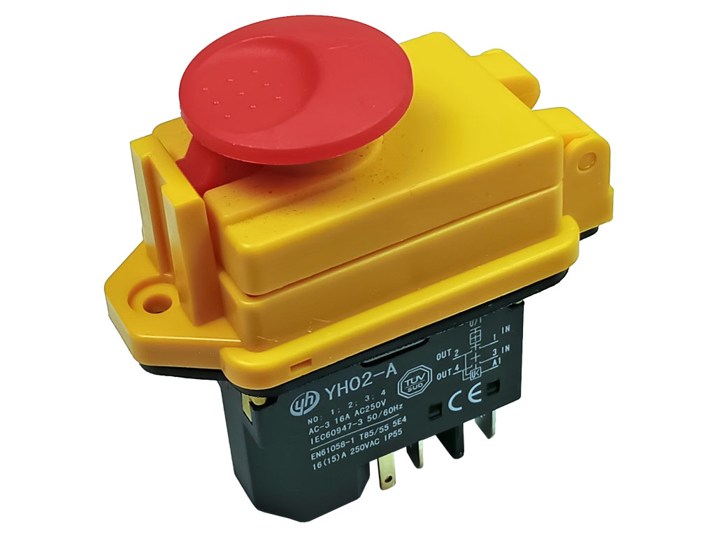 Vypínač, elektromagnetický spínač elektrického nářadí YH02-A A18R / KJD17B / WM210V KLD / DKLD DZ-6