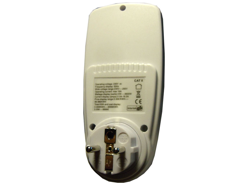 Wattmetr a měřič spotřeby elektrické energie GETI GPM03