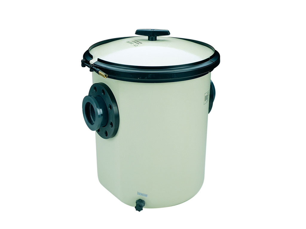 Zachycovač hrubých nečistot plast. 33li, připojení    4"