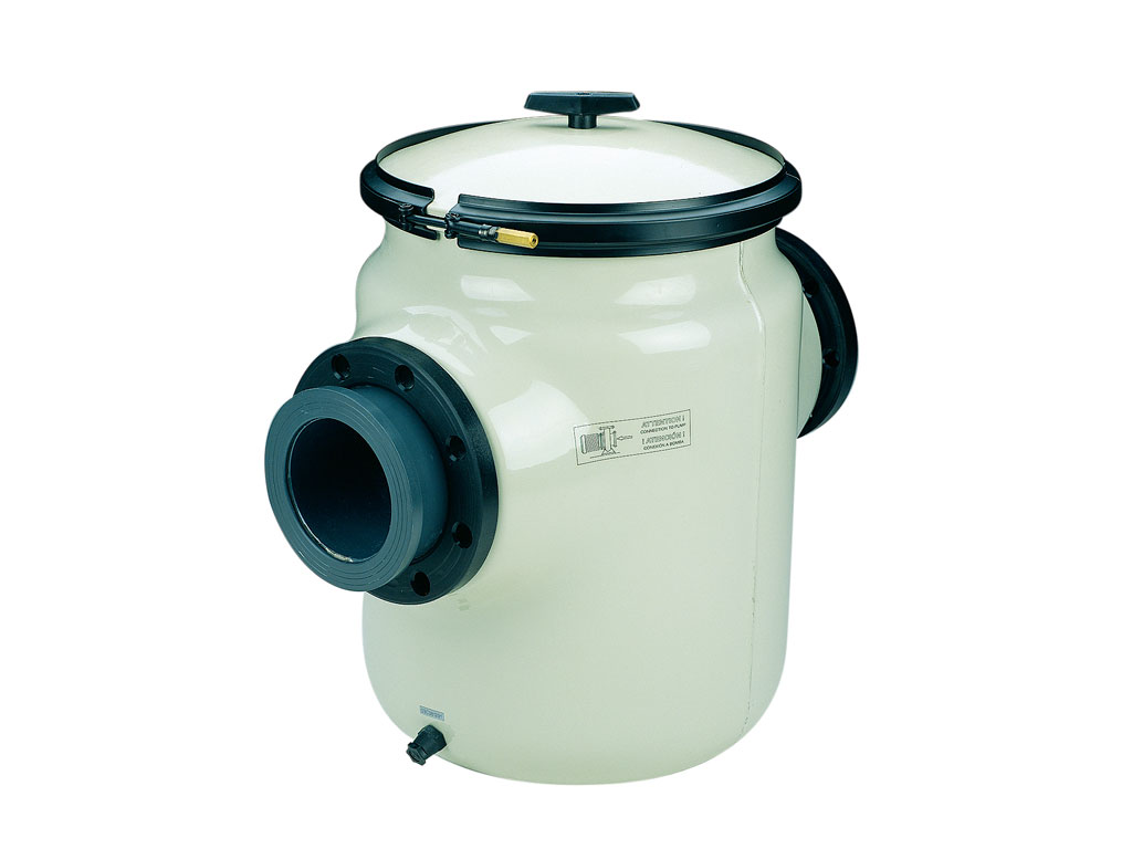 Zachycovač hrubých nečistot plast. 60 li,připojení  D 160