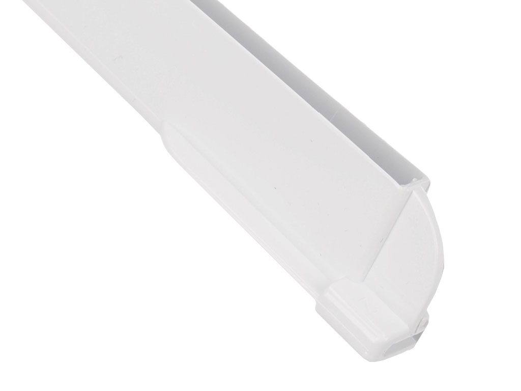 Zadní hrana skleněné police lednice GORENJE délka 52cm 