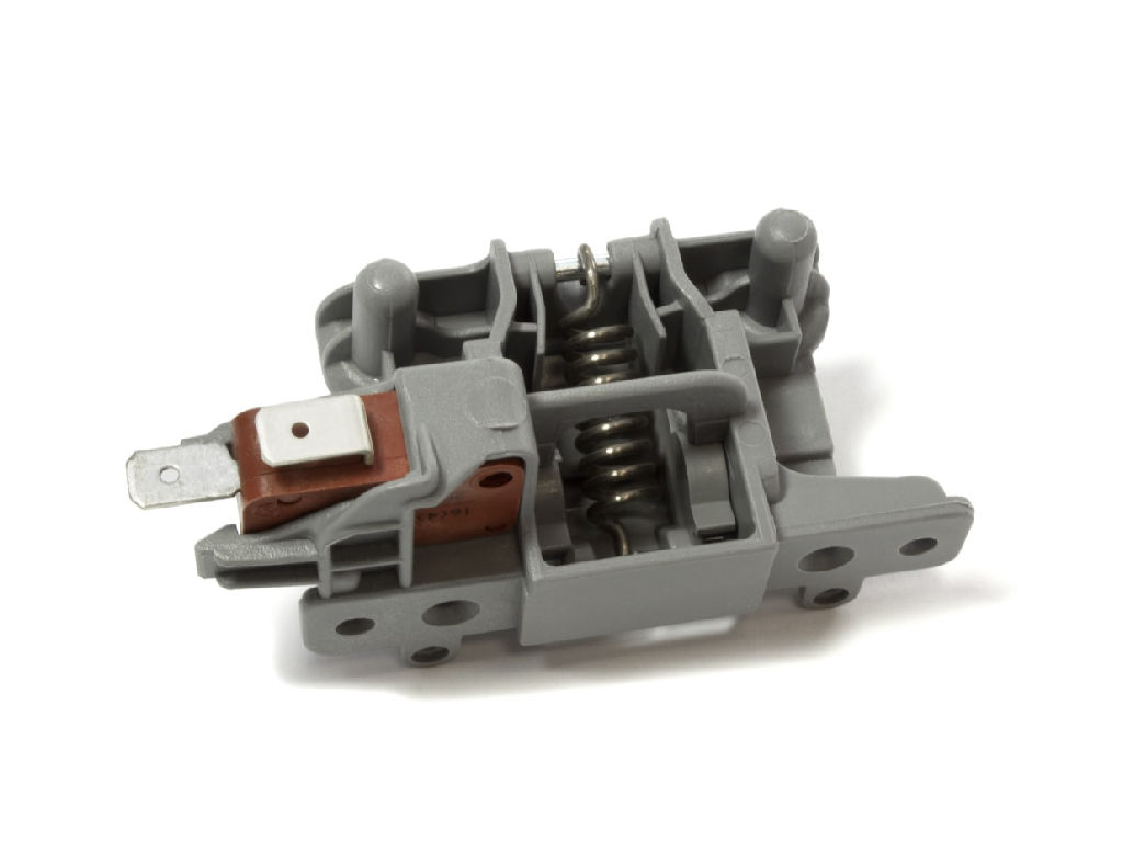 Zámek, blokování dveří myčky 482000023013 WHIRLPOOL / INDESIT, originál