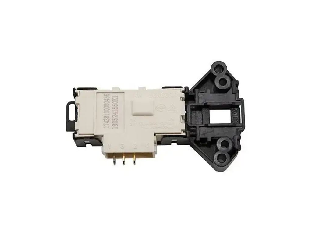 Zámek, blokování dvířek pračky 17438100000456 MIDEA, originál