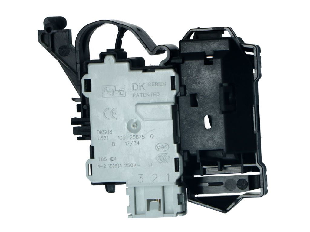 Zámek, blokování dvířek pračky 481010885440 WHIRLPOOL / INDESIT, náhrada