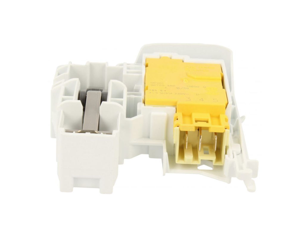 Zámek, blokování dvířek pračky 482000089678 WHIRLPOOL / INDESIT, náhrada