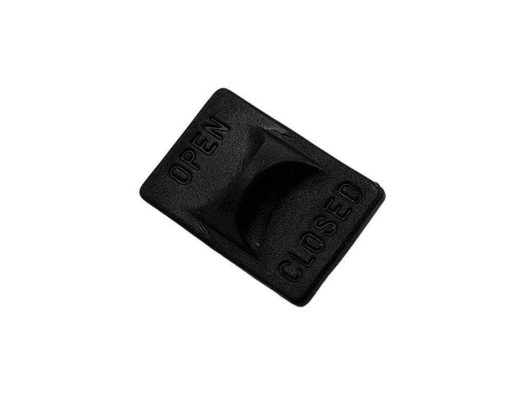 Zámek hnědý, držák krytu filtru digestoře Mora 6801, Gorenje 813443, 507511