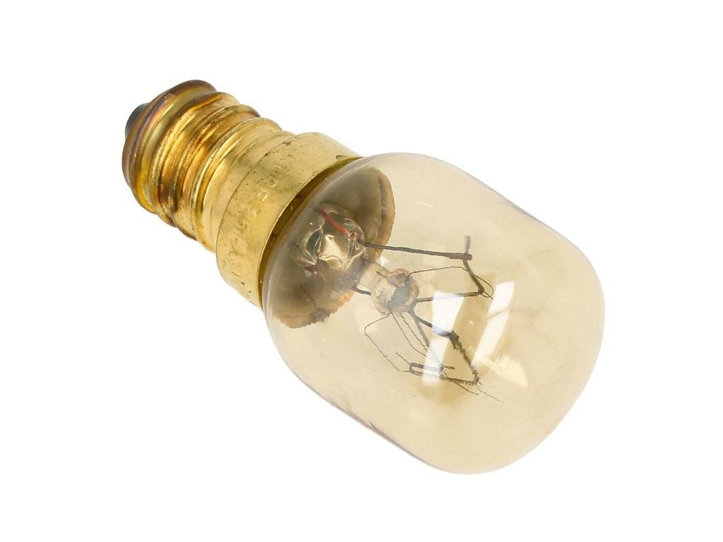 Žárovka E14 do trouby a mikrovlnné trouby, lednice 00032196 BOSCH / SIEMENS, originál